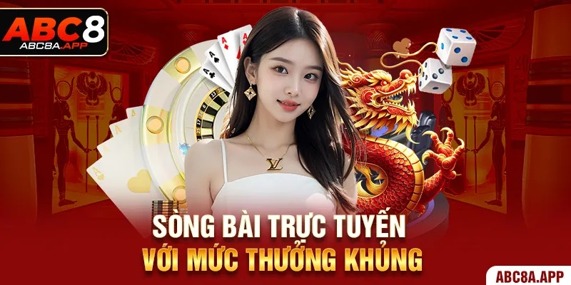 Sòng bài trực tuyến với mức thưởng khủng